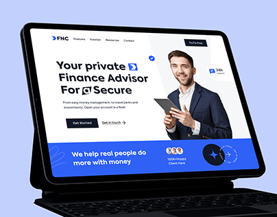 Finance Advisor Personal Website