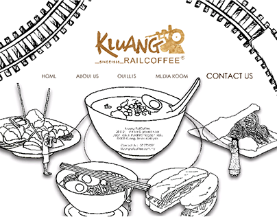 Website for Kluang Railcoffee