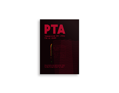 Cover Design : PTA - Terrorising Sri Lanka for 42 Years