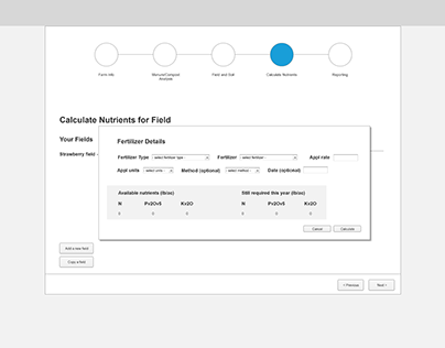 Project thumbnail - PRODUCT DESIGN: Nutrient Management Plan Calculator