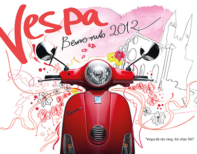 Premium Vespa Calendar