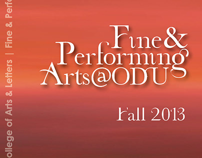 Fall 2013 Arts@ODU