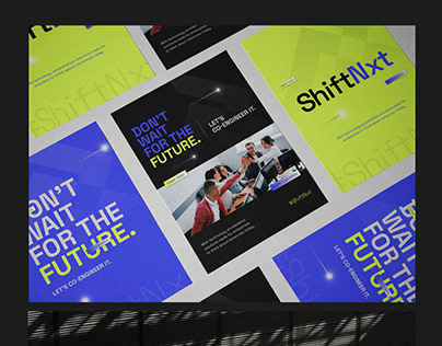 Project thumbnail - ShiftNxt - Brand Repositioning