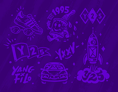 Yahoo! 25th Anniversary Icons