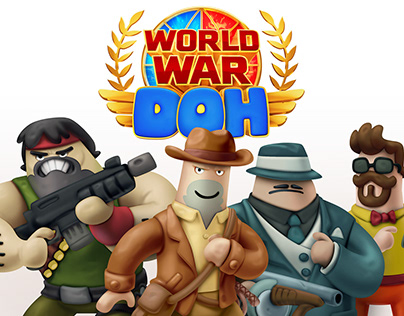 -WORLD WAR DOH- concepts and illustrations