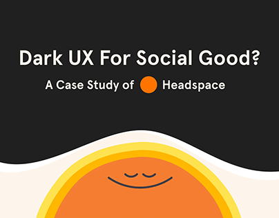 Dark UX For Social Good?