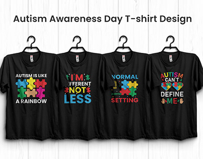 Autism Awareness Day T-shirt Design