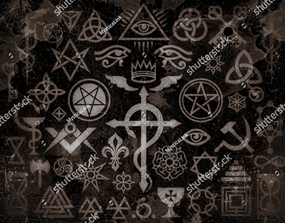 ★ Medieval Occult Signs And Magic Stamps, Sigils, Knots