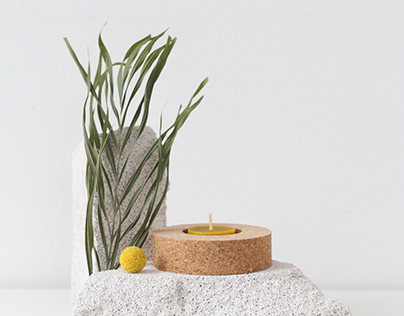 Product photography: candle holders