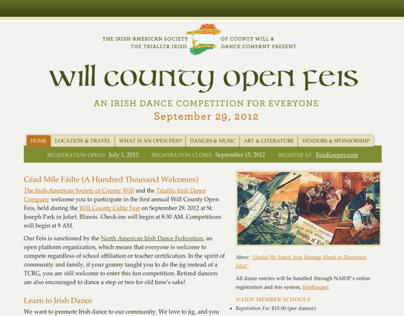 Will County Open Feis
