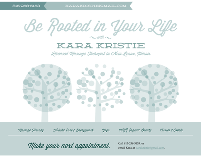 Kara Kristie, Massage Therapist