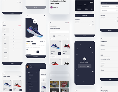 E- Commerce App design
