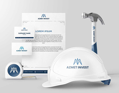 AZMET INVEST logo design