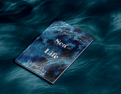 Underwater Sea Book Cover Mockup