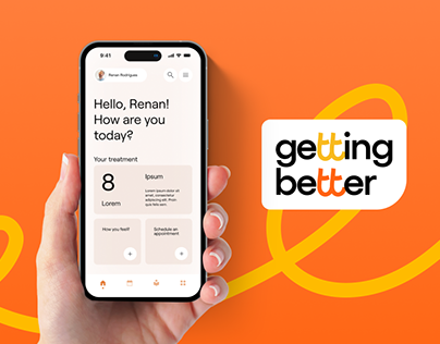 Getting Better Concept - Branding & UI project