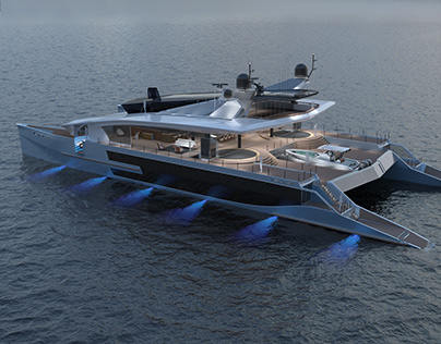 66 Meter Catamaran Concept
