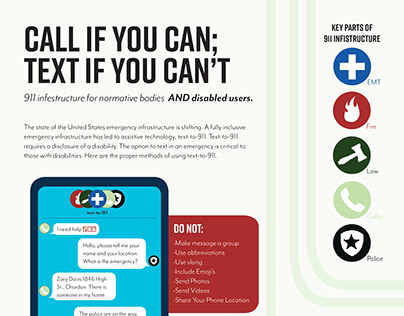 Emergency Options Infographic