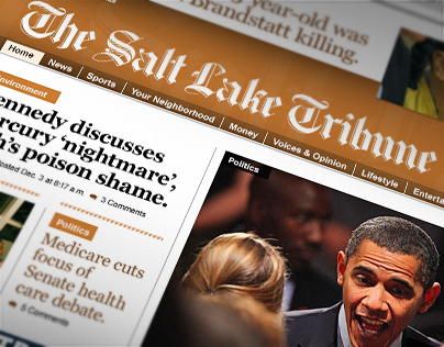 Redesign: Salt Lake Tribune Website