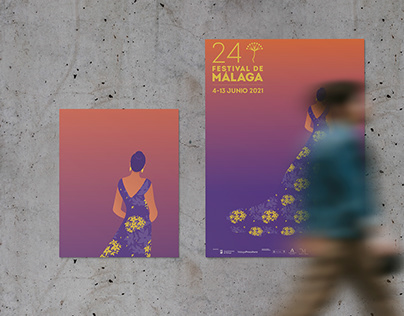 Poster proposal Malaga Film Festival 2021