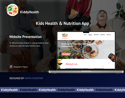 Website Presentation - KiddyHealth
