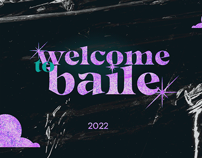 Direção de arte e Social Media / Festa Welcome to Baile