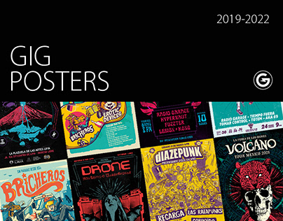 GIGPOSTERS 2019/2022