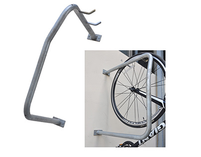 Wall Steel Wall mounted Bike rack