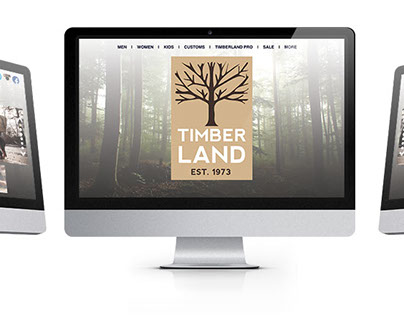 TIMERLAND Brand Identity  LONG BOOK& WEBSITE DESIGN