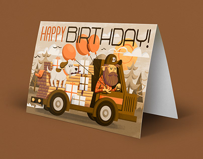 Dunn Lumber Birthday Cards