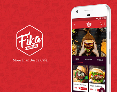 Fika Burger App