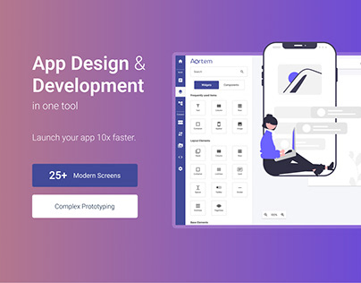 UX/UI Design Web App Builder
