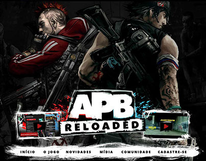 Site do game APB Reloaded