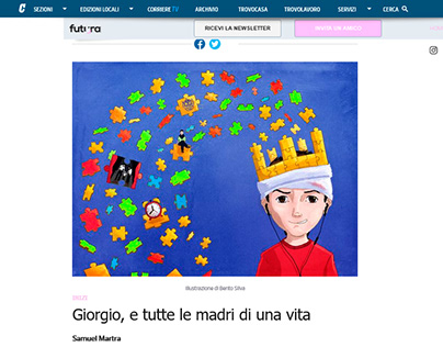 Giorgio | Editorial Illustration for Futura