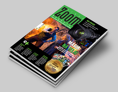 Layout Revista Zoom Magazine #200