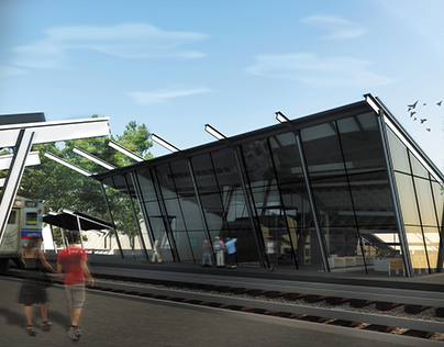 RHIZOME | SEPTA Train Station at East Falls