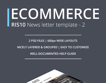 Ecommerce Newsletter Template - v2