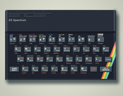 My first computer ZX Spectrum SINCLAIR