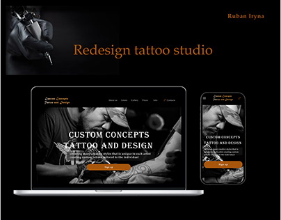 Redesign tattoo studio