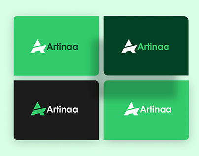 Simple brand identity guidelines - Letter A logo
