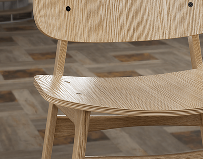 3D Model of Søborg Chair