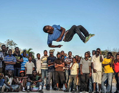 Street Dance à Port au Prince, Haiti