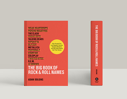 The Big Book Of Rock & Roll Names by Adam Dolgins