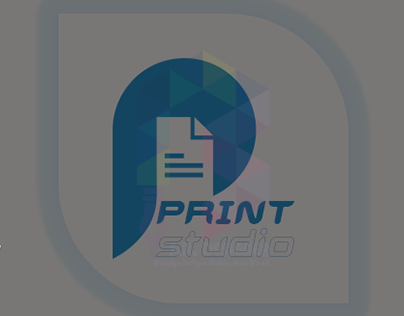 Logo and Brand Design for Print Studio (P Letter)