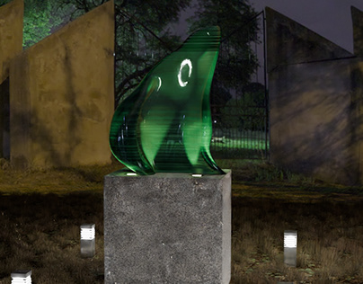 3D model of tombstone, 3Д модель памятника