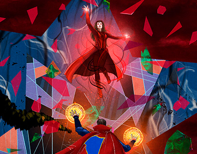 Marvel Cinematic Themes Illustration