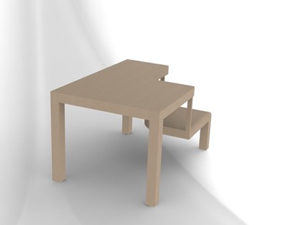 Table Design with kid to sit