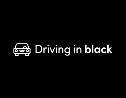 Driving in black