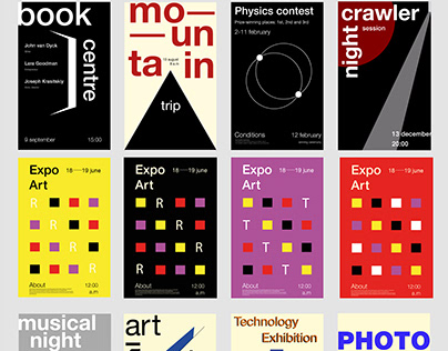 Swiss (typographic) posters