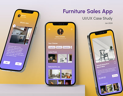 Furniture App | UI/UX Case Study