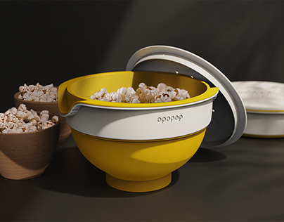 Opopop - Microwave popcorn bowl